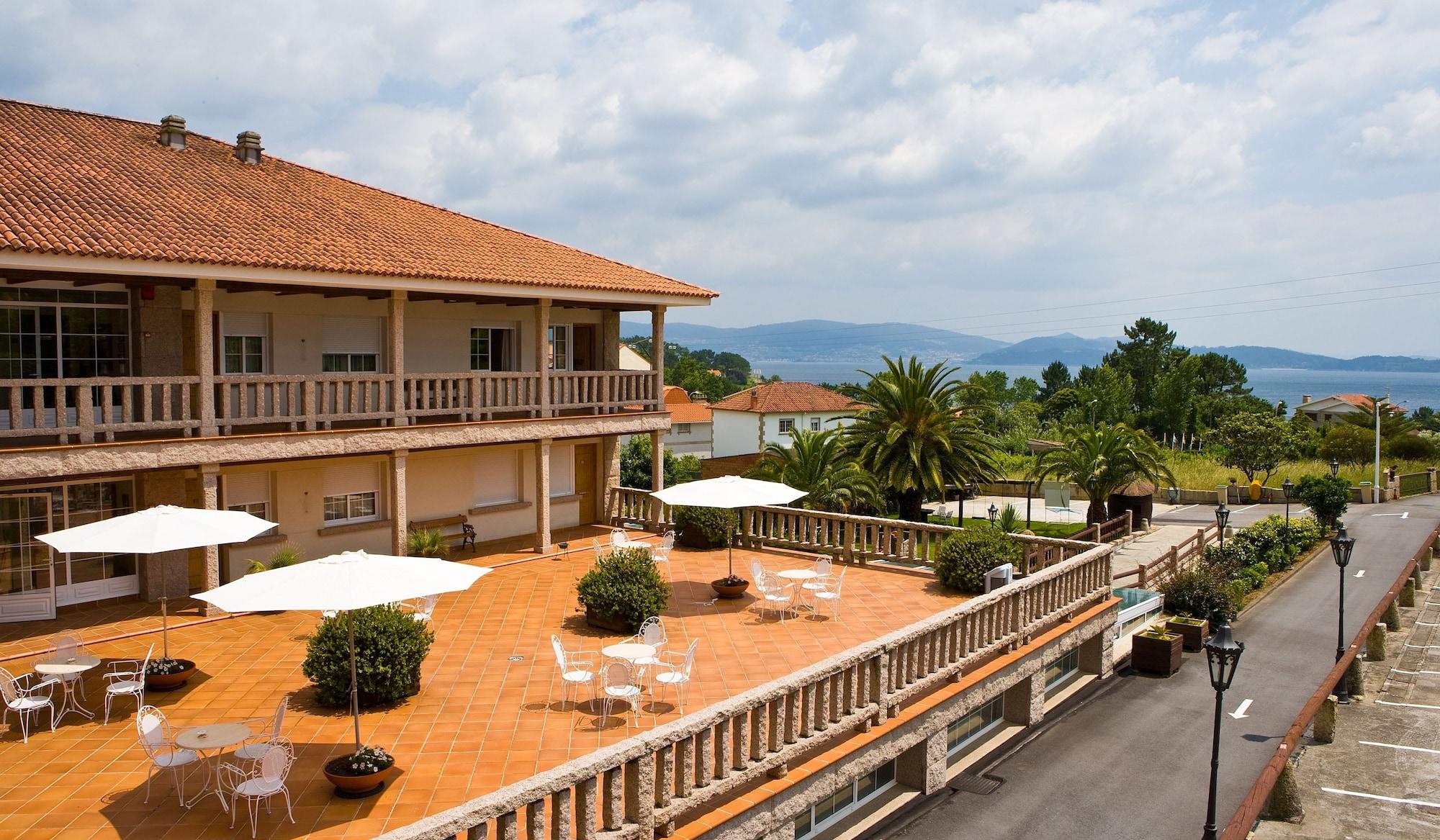 Aparthotel Villa Cabicastro Portonovo Exterior foto